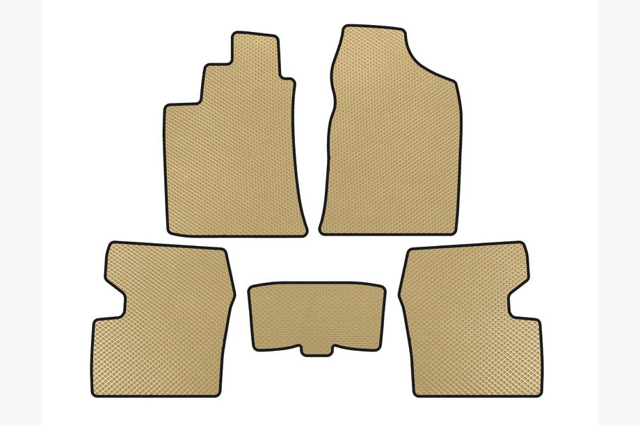 Lifan 620 Solano 2007- EVA Floor Mats (SD, Beige) Image