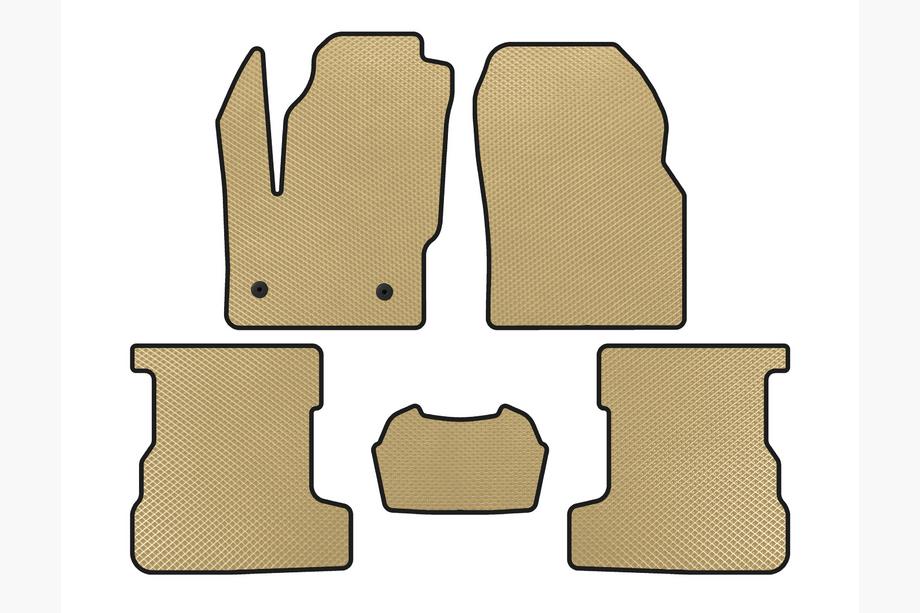 Lincoln MKC 2015- EVA Floor Mats (Beige) Image