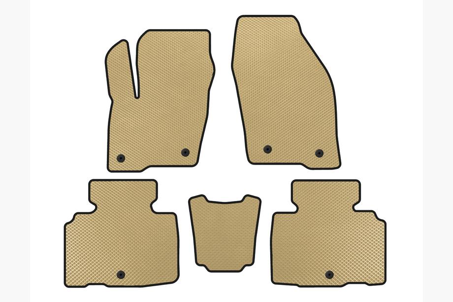Lincoln MKX 2015- EVA Floor Mats (Beige) Image