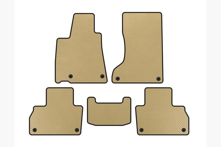 Maserati Levante 2016- EVA Floor Mats (Beige) Image