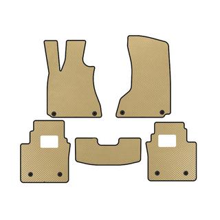 EVA Floor Mats (SD, Beige) Maserati Quattroporte 2013-2023
