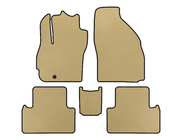 Mazda 5 2005-2009 EVA Floor Mats (2 Rows, 7-Seater, Beige) photo 1