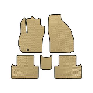 EVA Floor Mats (2 Rows, 7-Seater, Beige) Mazda 5 2005-2009
