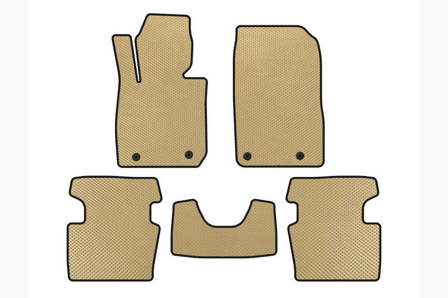 Mazda CX-3 2015- EVA Floor Mats (2018+, Beige) Image