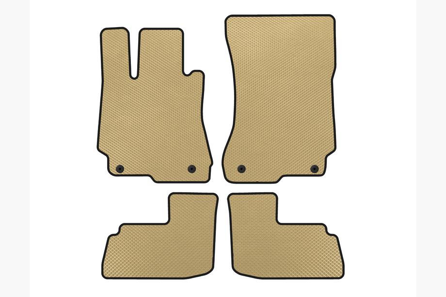 Mercedes CL-class C216 2006-2014 EVA Floor Mats (Beige) Image