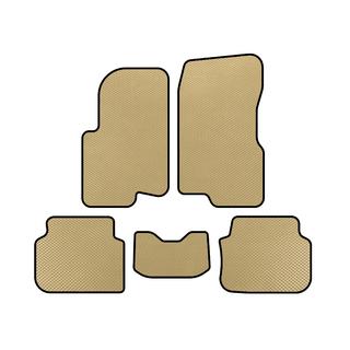EVA Floor Mats (2003-2007, Forfour, Beige) Smart 1998-2007