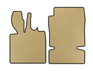 Smart 1998-2007 EVA Floor Mats (2003-2007, Coupe, Beige) photo 1