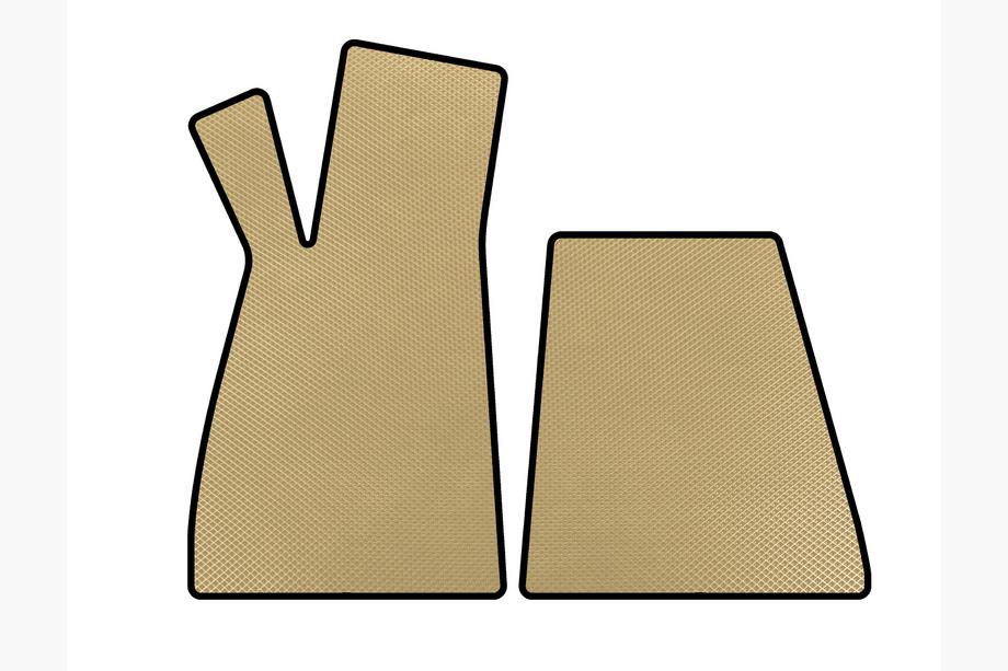 Smart 1998-2007 EVA Floor Mats (Roadster, Beige) Image