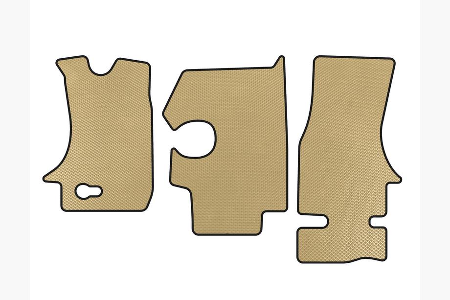 Mercedes T2 (507-814) 1967-1996 EVA Floor Mats (Beige) Image