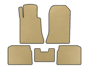 Mercedes E-class W124 1984–1997 EVA Floor Mats (SD, Beige) photo 1