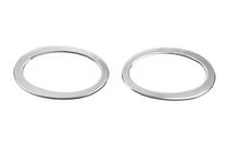Nissan Qashqai 2010-2014 Fog light trims outer only (2 pcs, stainless steel) photo 8