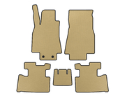 Mercedes A-class W169 2004-2012 EVA Floor Mats (2004-2008, Hatchback, 5-Door, Beige) photo 1