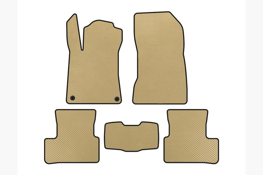 Mercedes A-class W177 2018- EVA Floor Mats (Beige) Image