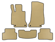 Mercedes C-class W205 2014-2021 EVA Floor Mats (SD, Beige) photo 1