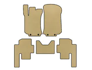 Mercedes R-class W251 2005-2017 EVA Floor Mats (2 Rows, Beige) photo 1