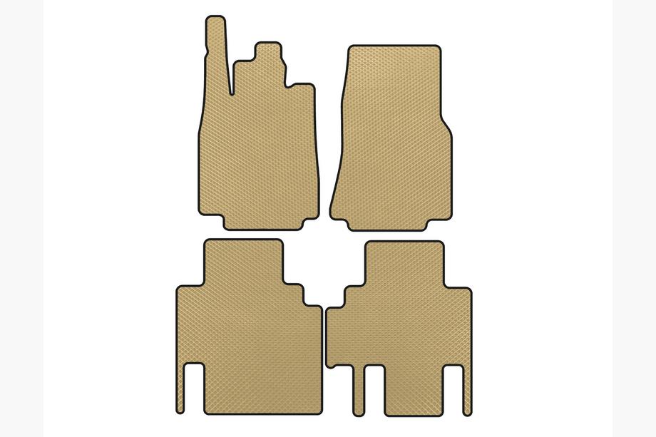 Mercedes Vaneo W414 2001-2005 EVA Floor Mats (Beige) Image