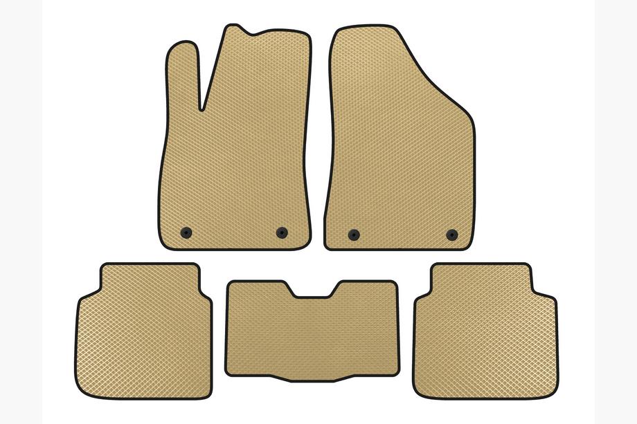 MG 350 2010-2016 EVA Floor Mats (Beige) Image