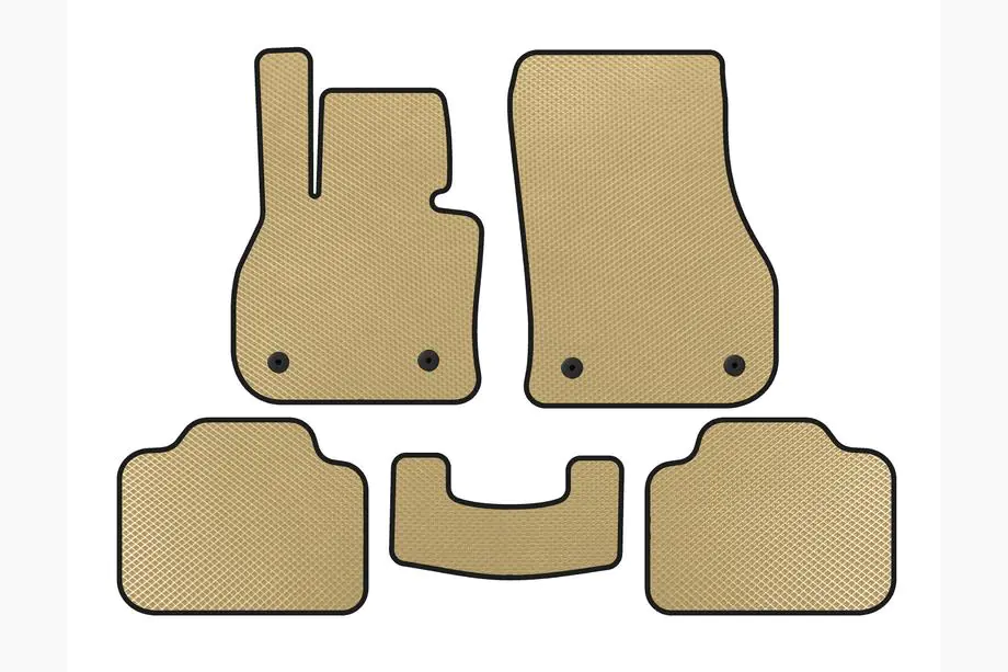 Mini Countryman F60 2017-2023 EVA Floor Mats (Beige) Image