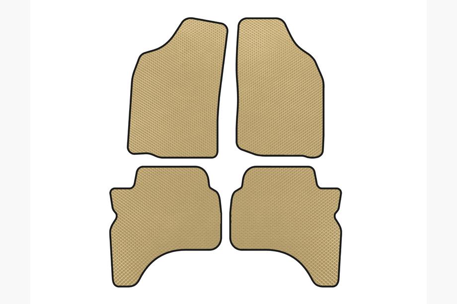 Mitsubishi L200 1996-2006 EVA Floor Mats (Beige) Image