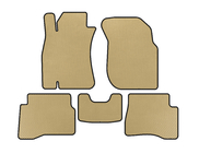 Nissan Almera N16 2000-2006 EVA Floor Mats (SD, Beige) photo 1
