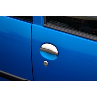 Chrome Door Handle Covers (2 pcs, Stainless Steel) Toyota Aygo 2007-2014 photo 4