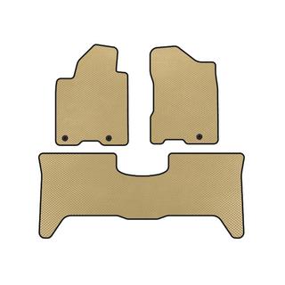 EVA Floor Mats (2 Rows, 2003-2008, Beige) Nissan Armada 2003-2015