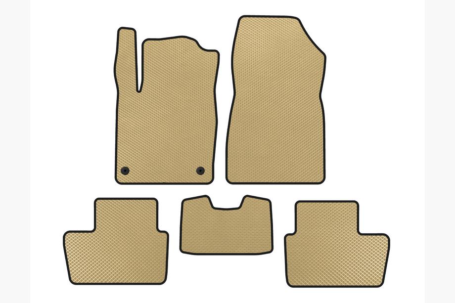 Nissan Juke 2020- EVA Floor Mats (Beige) Image