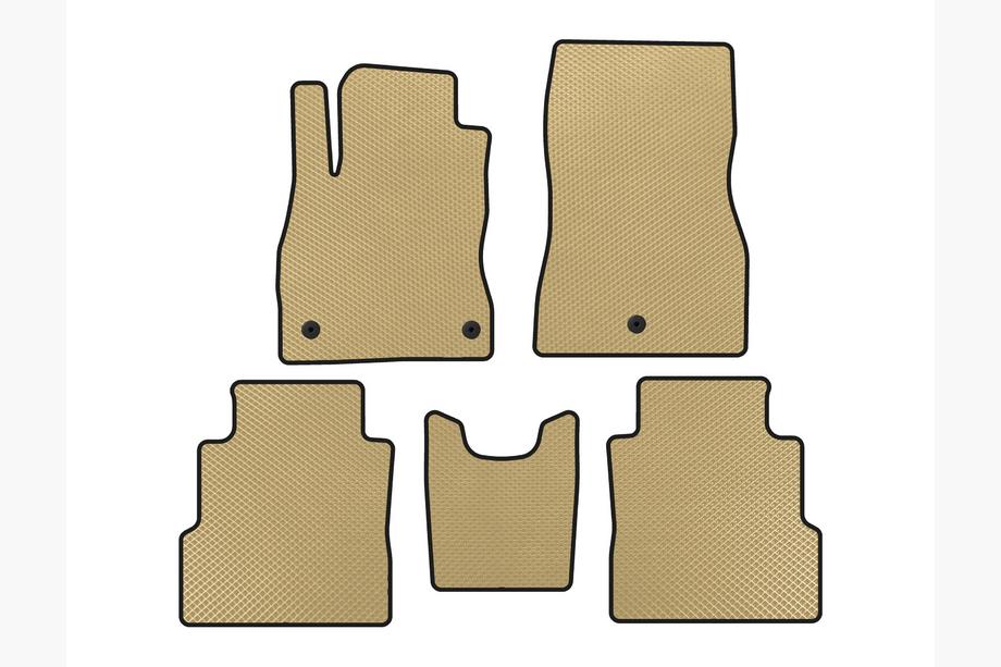 Nissan Kicks 2016- EVA Floor Mats (Beige) Image