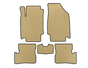 Nissan Micra K12 2003-2010 EVA Floor Mats (HB, Beige) photo 1