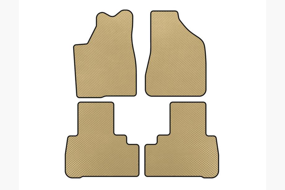 Nissan Murano 2002-2008 EVA Floor Mats (Beige) Image