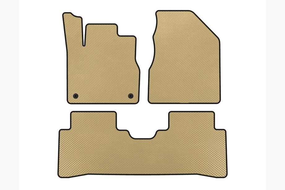 Nissan Murano 2008-2014 EVA Floor Mats (Beige) Image