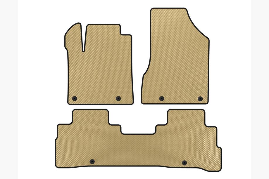Nissan Murano 2014- EVA Floor Mats (2014-2019, Beige) Image