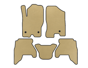 Nissan Pathfinder R51 2005-2014 EVA floor mats (2 rows, Beige, 2010-2014) photo 1