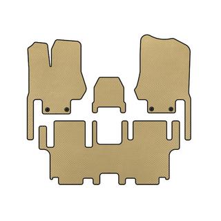 EVA Floor Mats (2 Rows, 7-Seater, Beige)