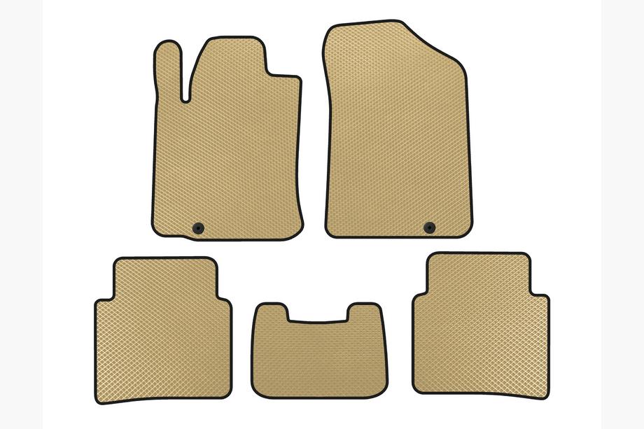 Nissan Teana 2008-2013 EVA Floor Mats (SD, Beige) Image
