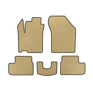 EVA Floor Mats (HB, Beige) Opel Agila 2007-2015