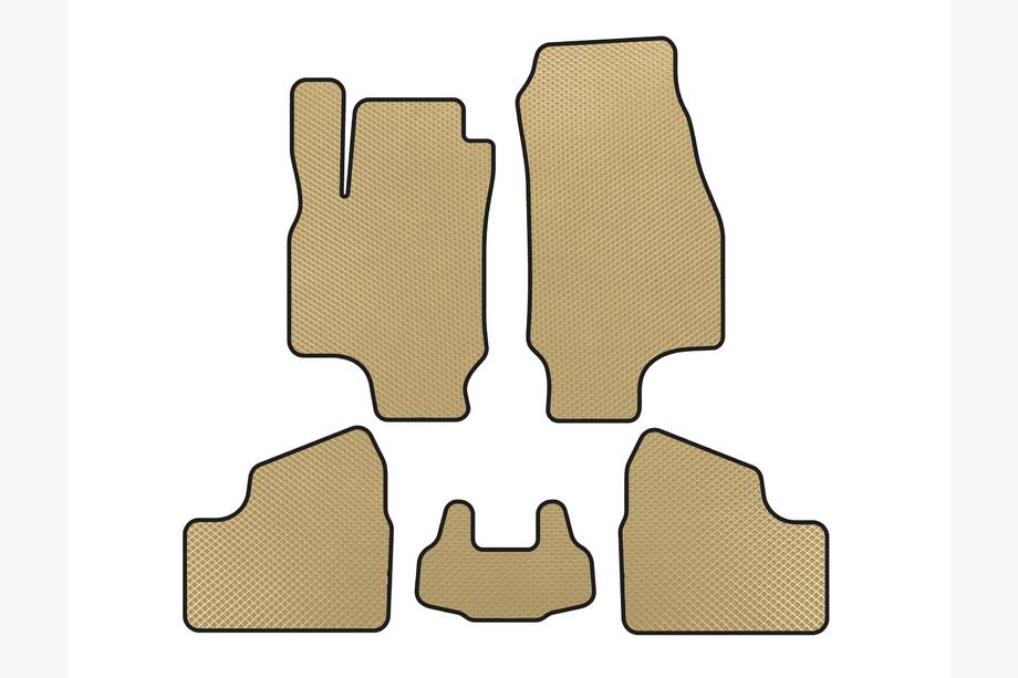 Opel Astra G classic 1998-2012 EVA Floor Mats (SD, Beige) Image
