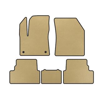 EVA Floor Mats (2017-2021, Beige) Opel Grandland X 2017-
