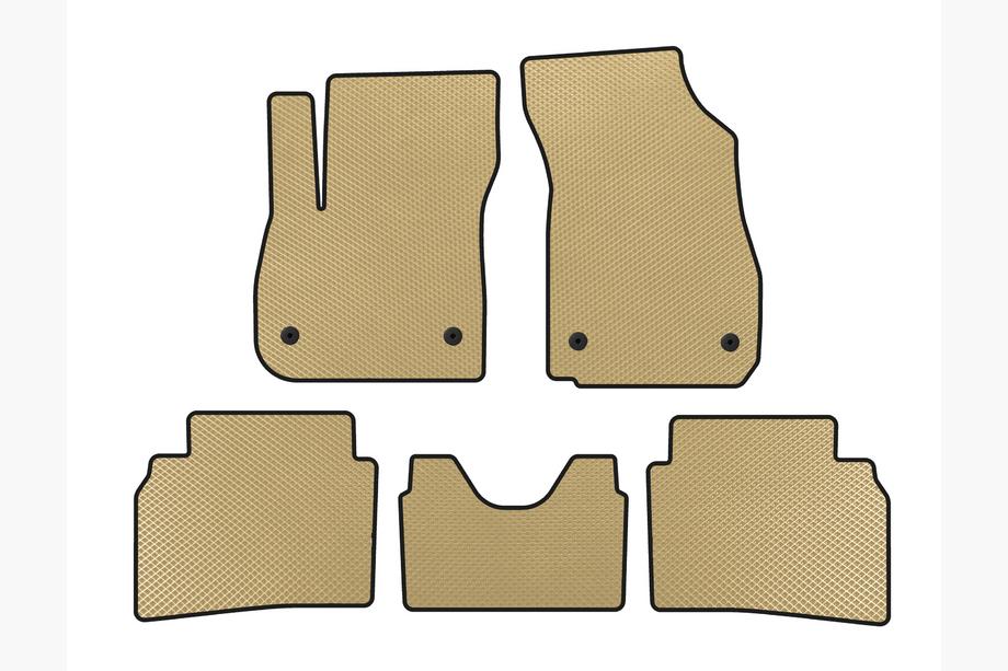 Opel Insignia 2017-2022 EVA Floor Mats (Beige) Image
