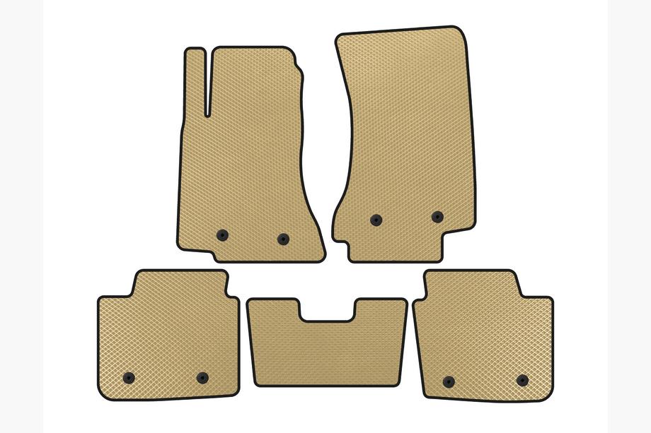 Opel Omega B 1994-2003 EVA Floor Mats (SD, Beige) Image