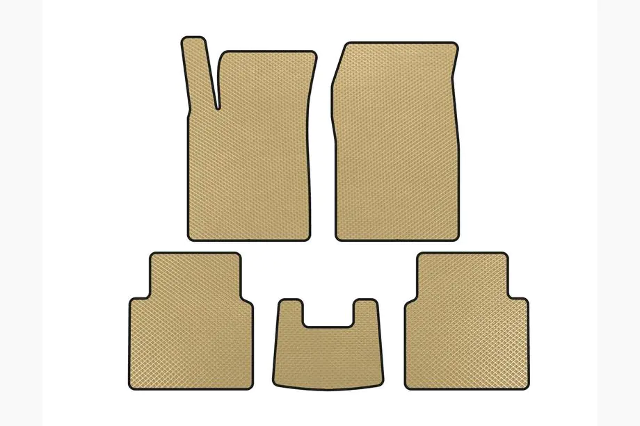 Opel Signum 2003-2008 EVA Floor Mats (HB, Beige) Image