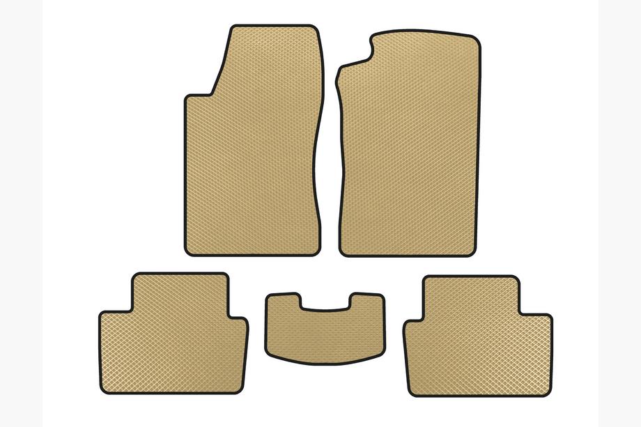 Opel Vectra B 1995-2002 EVA Floor Mats (LB, Beige) Image