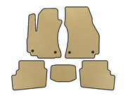 Opel Zafira A 1998-2005 EVA Floor Mats (2 Rows, 2003-2005, 7-Seater, Beige) photo 1