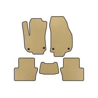 EVA Floor Mats (2 Rows, Beige) Opel Zafira B 2005–2011