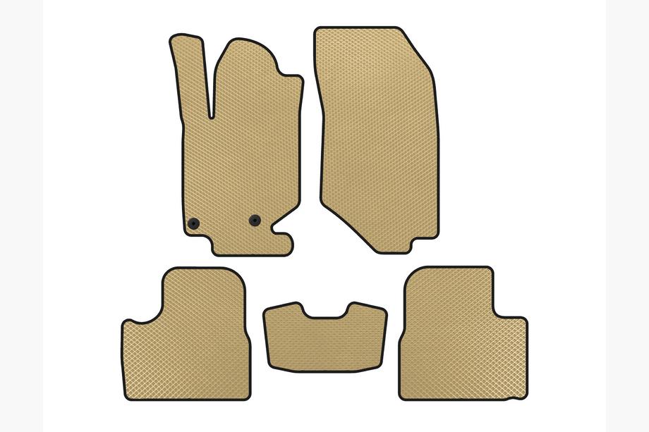 Peugeot 2008 2019- EVA Floor Mats (Beige) Image