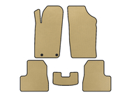 Peugeot 206 1998-2024 EVA Floor Mats (2009-2013, Beige) photo 1
