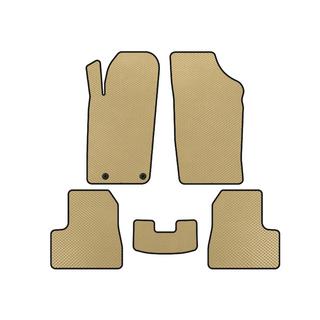 EVA Floor Mats (2009-2013, Beige) Peugeot 206 1998-2024