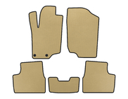 Peugeot 207 2006–2014 EVA Floor Mats (HB, 5-Door, Beige) photo 1