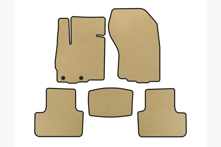 Peugeot 4008 2012-2017 EVA Floor Mats (Beige) Image