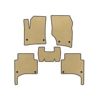 EVA Floor Mats (Beige) Porsche Cayenne 2003–2010